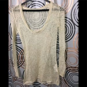 Alcali Knitted Top/Cover Up Sz XS
